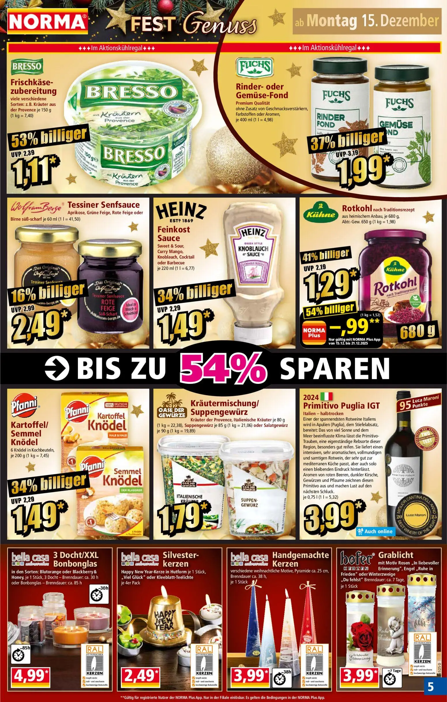 Norma Prospekt 	 – gültig ab 15.12.2025 | Seite: 9 | Produkte: Küche, Gewürze, Knoblauch, Birne