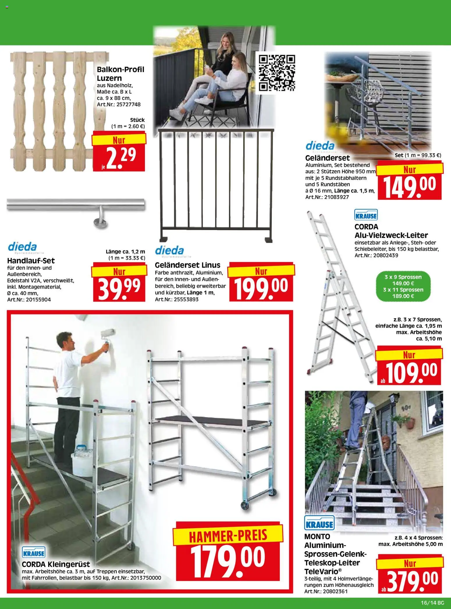 HERKULES Bau & Garten – gültig ab 13.04.2026 | Seite: 14