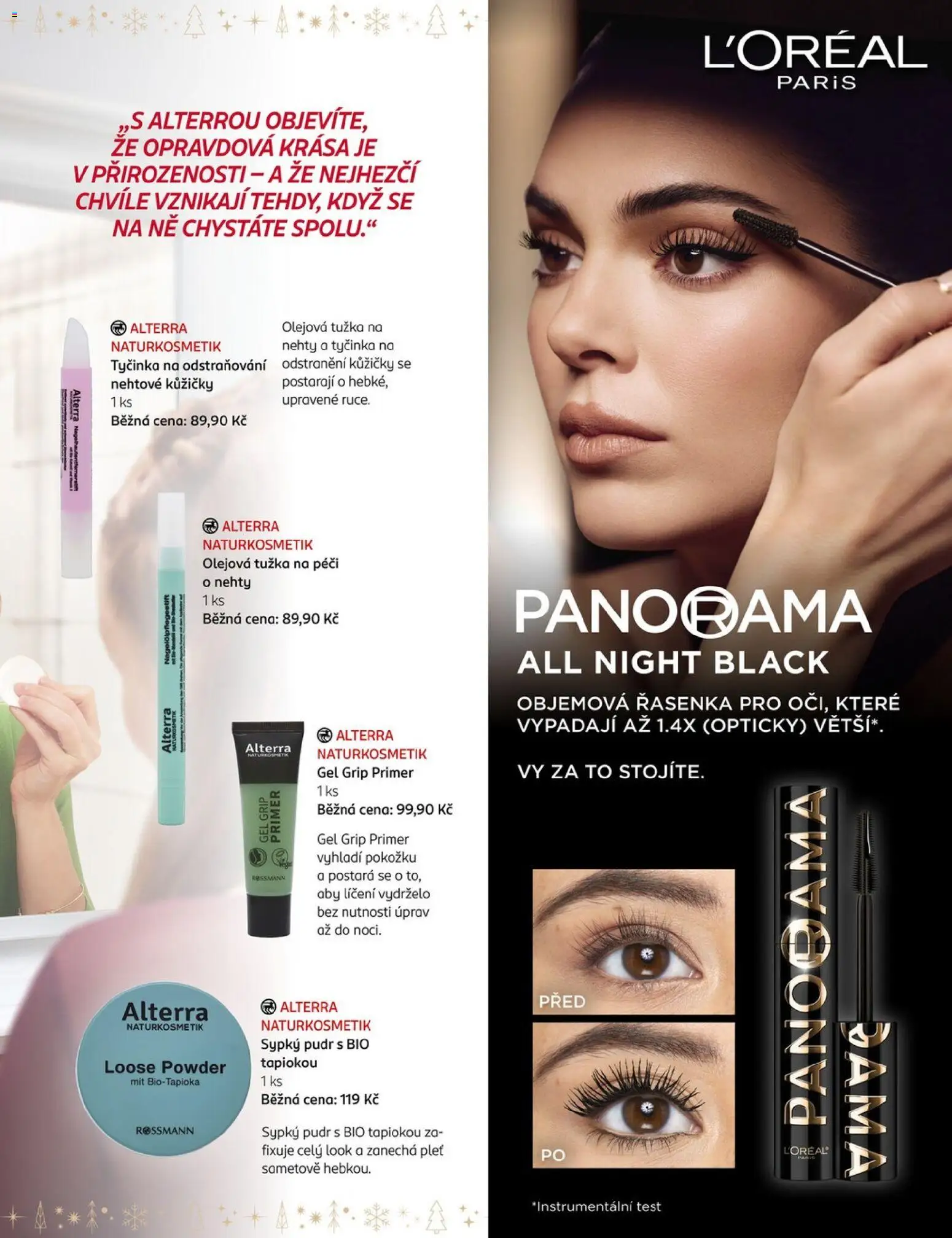 Rossmann magazín od 19.11.2025 | Strana: 15 | Produkty: Test, Nehty, Tužka, Pudr