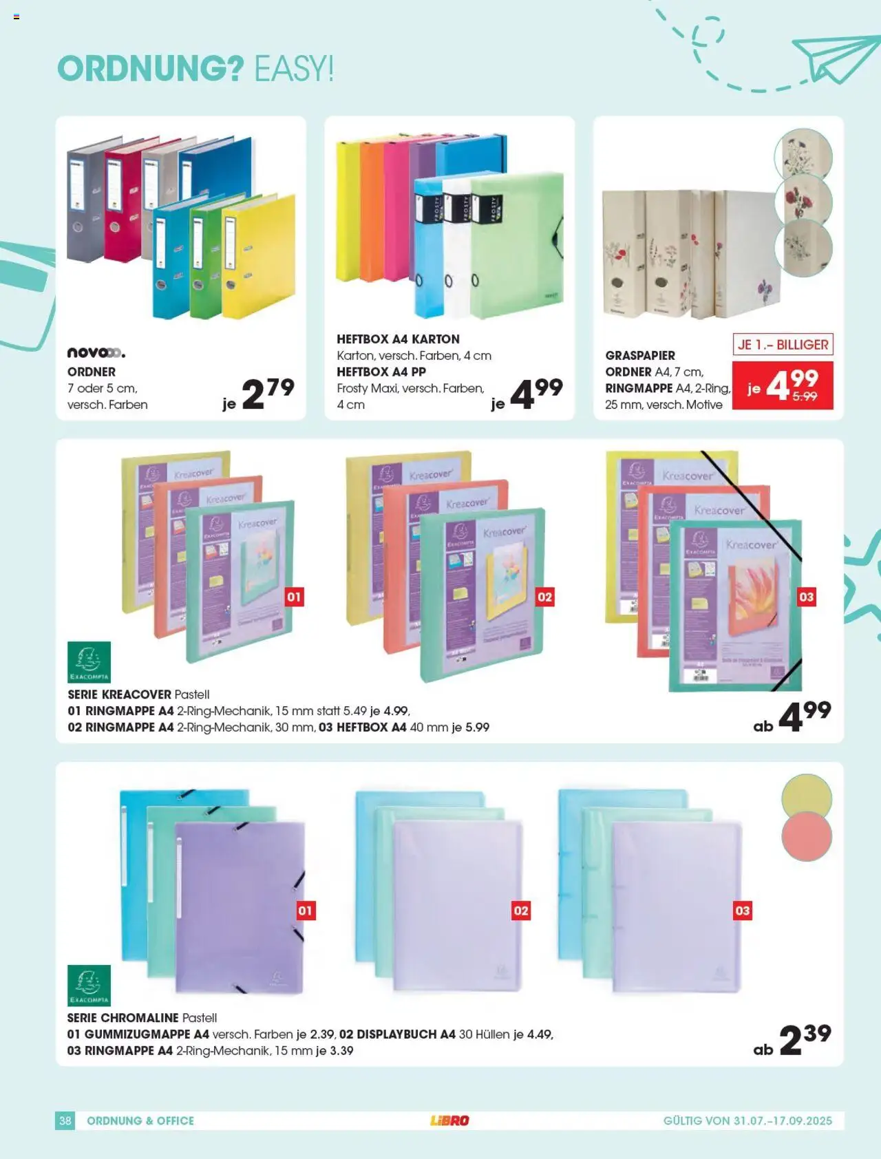 Libro Schulkatalog gültig ab 31.07.2025 | Seite: 38