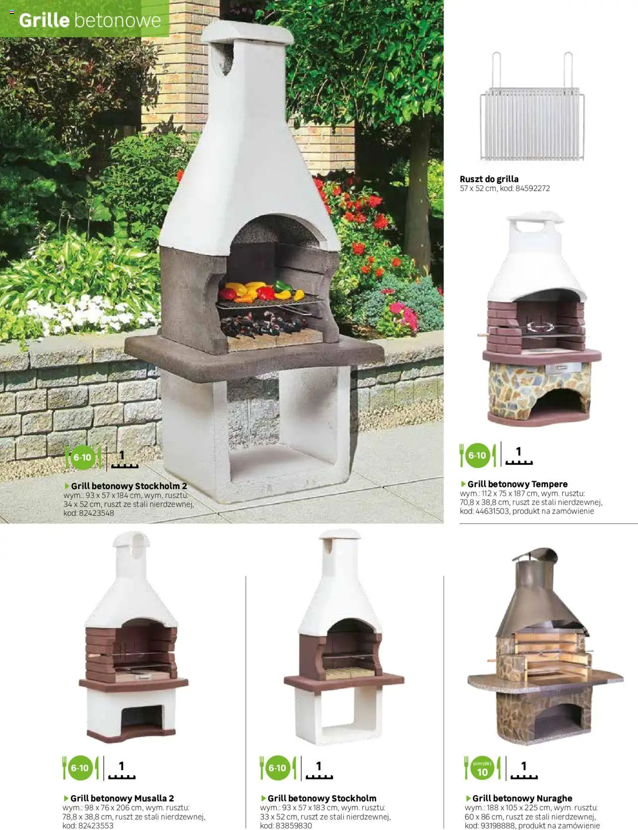 Leroy Merlin Gazetka - Grille  od 01.03.2025 | Strona: 16 | Produkty: Grill, Ruszt