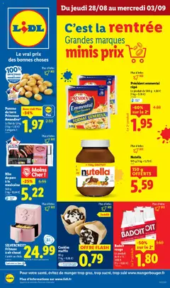 LIDL - Prévisualisation de LIDL catalogue semaine 35 valide à partir de 28.08.2025