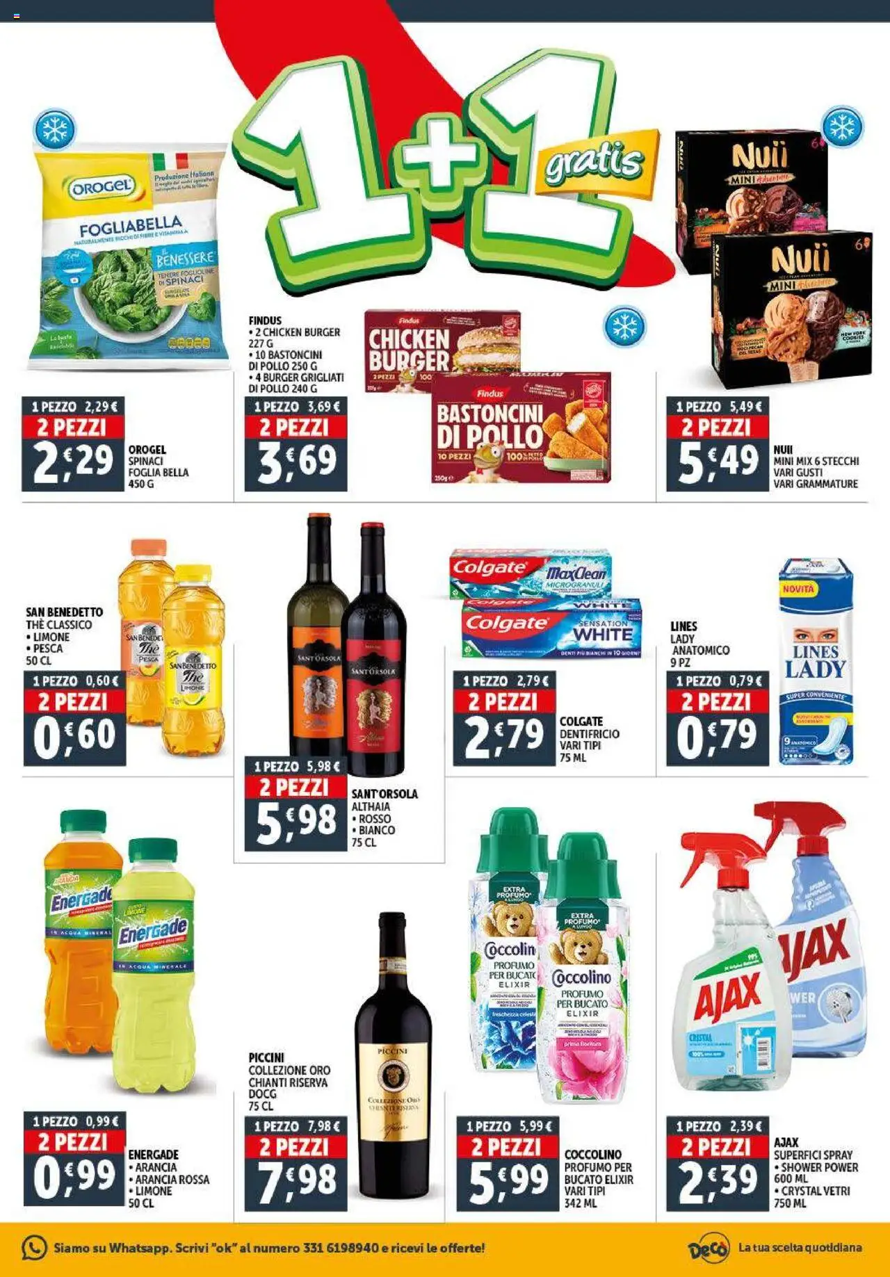 Volantino Decò del 08.07.2025 | Pagina: 3 | Prodotti: Pollo, Acqua, Noci, Profumo