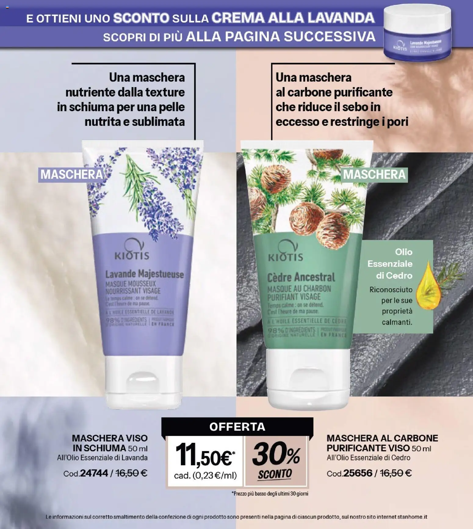 Volantino Stanhome del 21.04.2026 | Pagina: 67 | Prodotti: Crema, Maschera, Olio, Lavanda