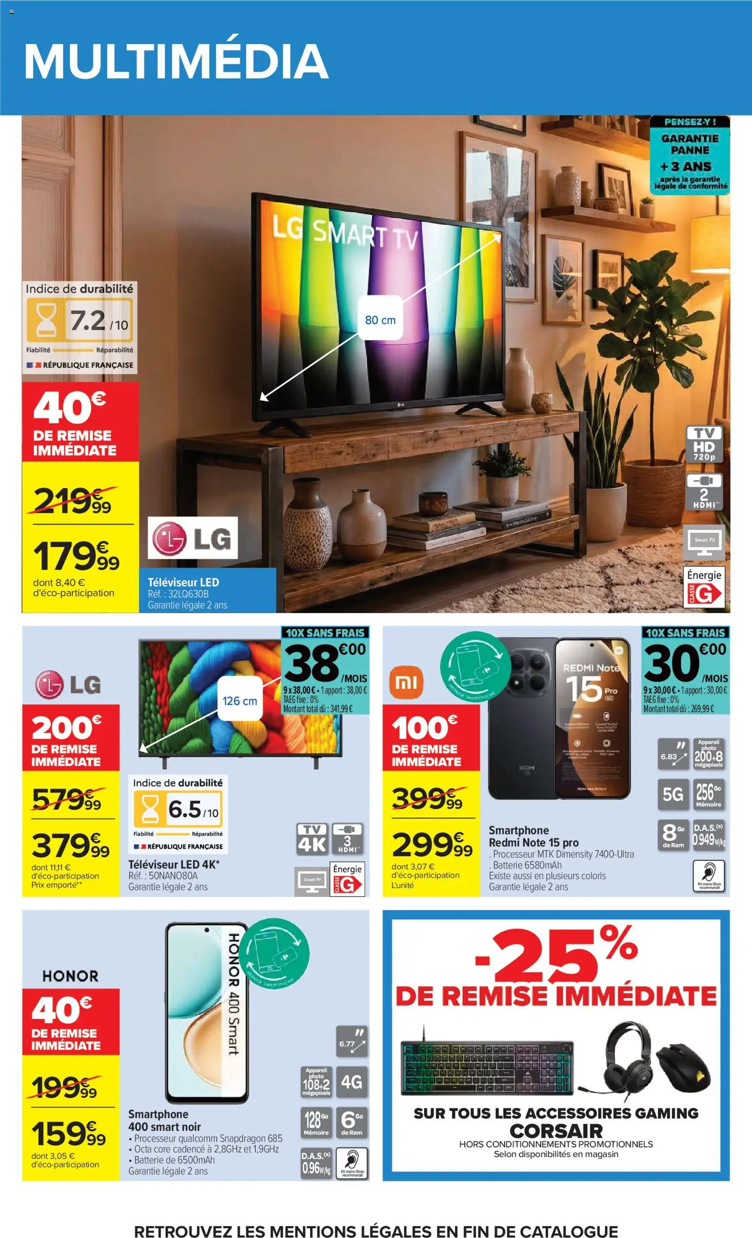 {H1} | Page: 72 | Produits: Appareil photo, Televiseur, Batterie, Smart TV