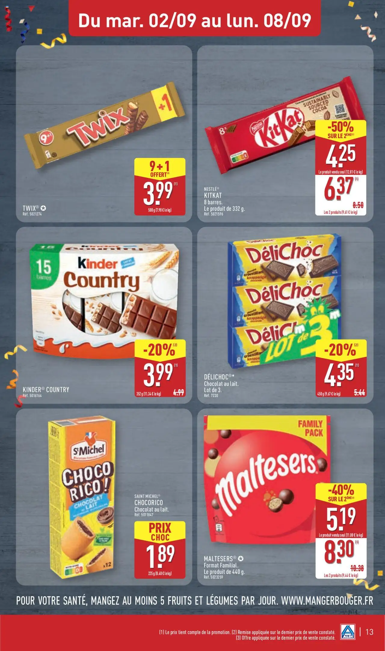  | Page: 16 | Produits: Lait, Chocolat