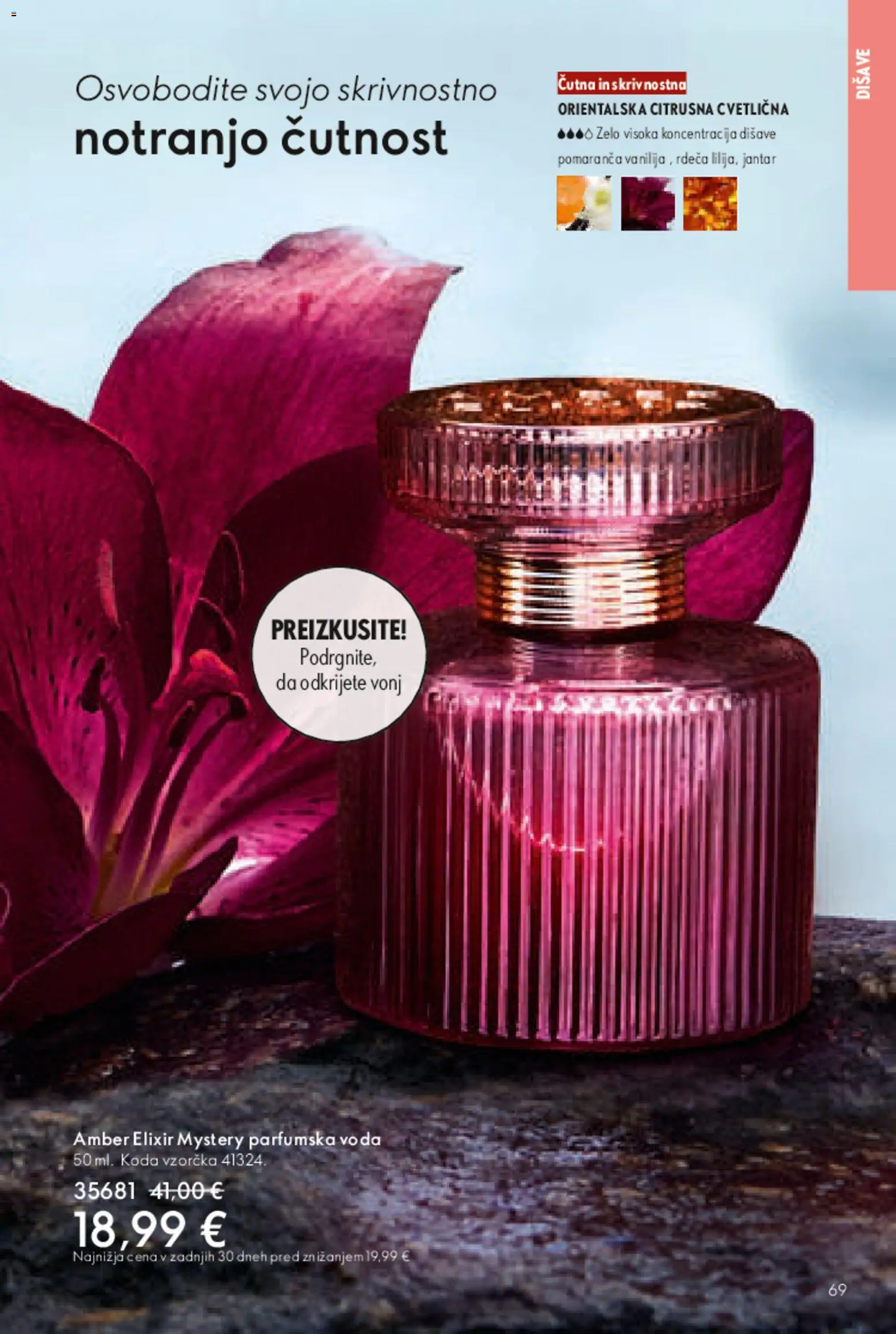 Novi Oriflame katalog ponudbe – veljaven od 01.04.2026 | Stran: 68 | Izdelki: Voda, Parfumska voda
