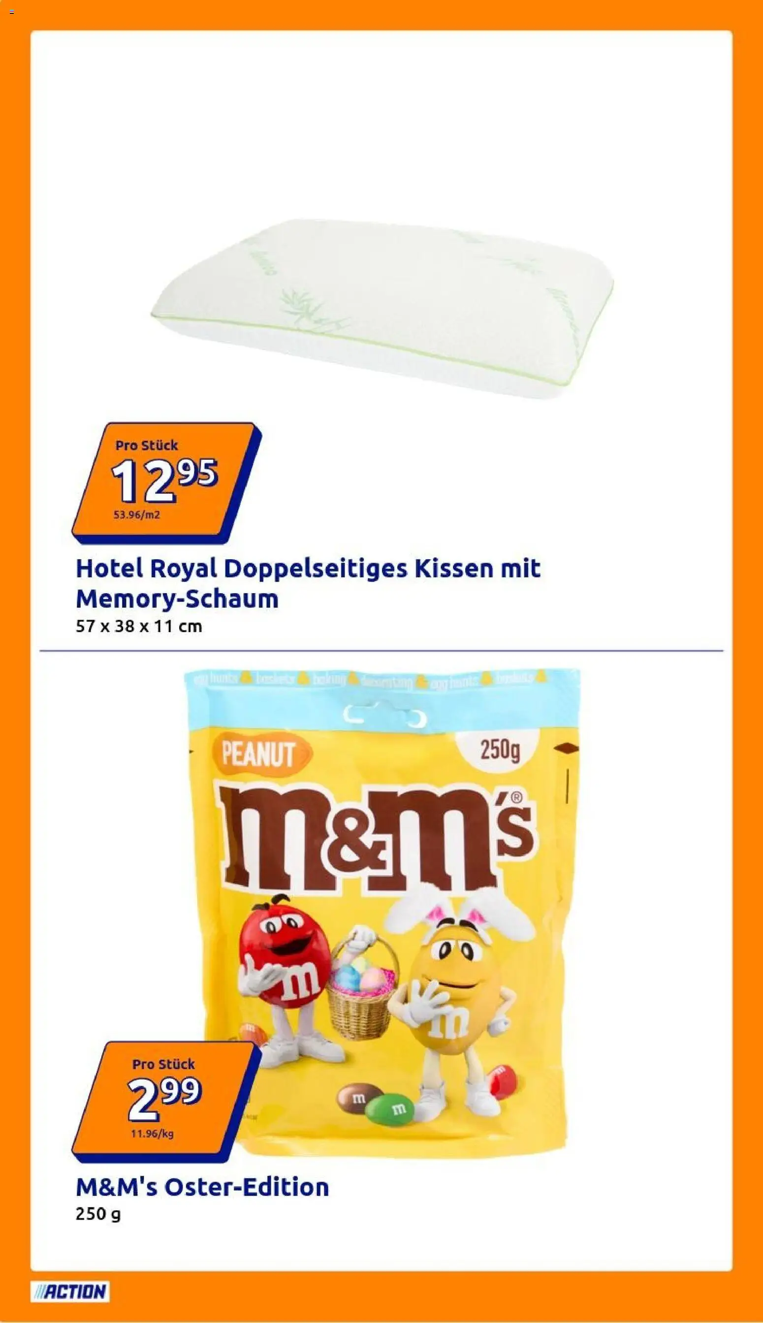 Action Prospekt – gültig ab 11.03.2026 | Seite: 30 | Produkte: Kissen, M&M's