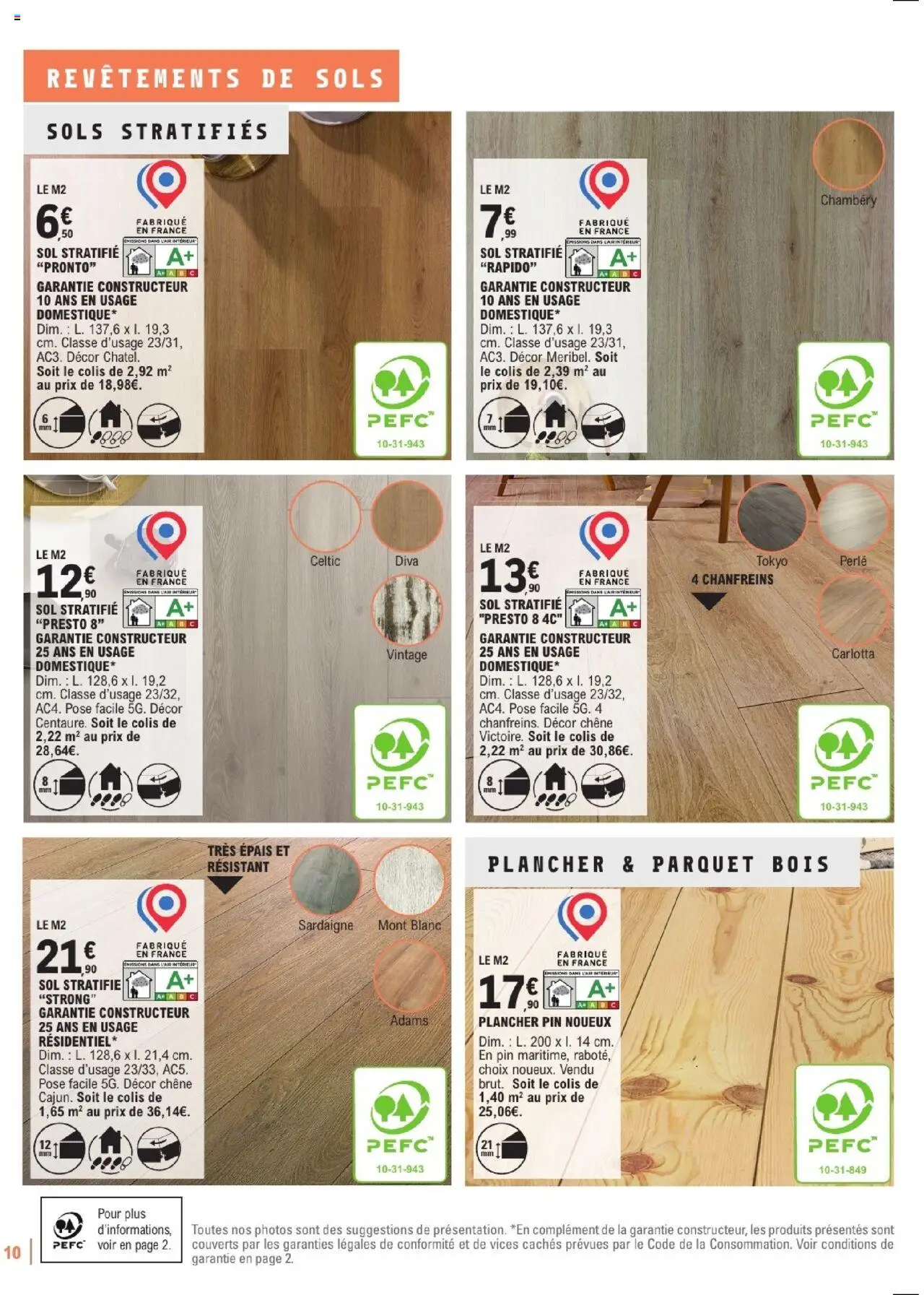  | Page: 10 | Produits: Parquet