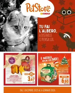 Anteprima del volantino Conad PetStore Lazio catalogo valido a partire dal 03.12.2025