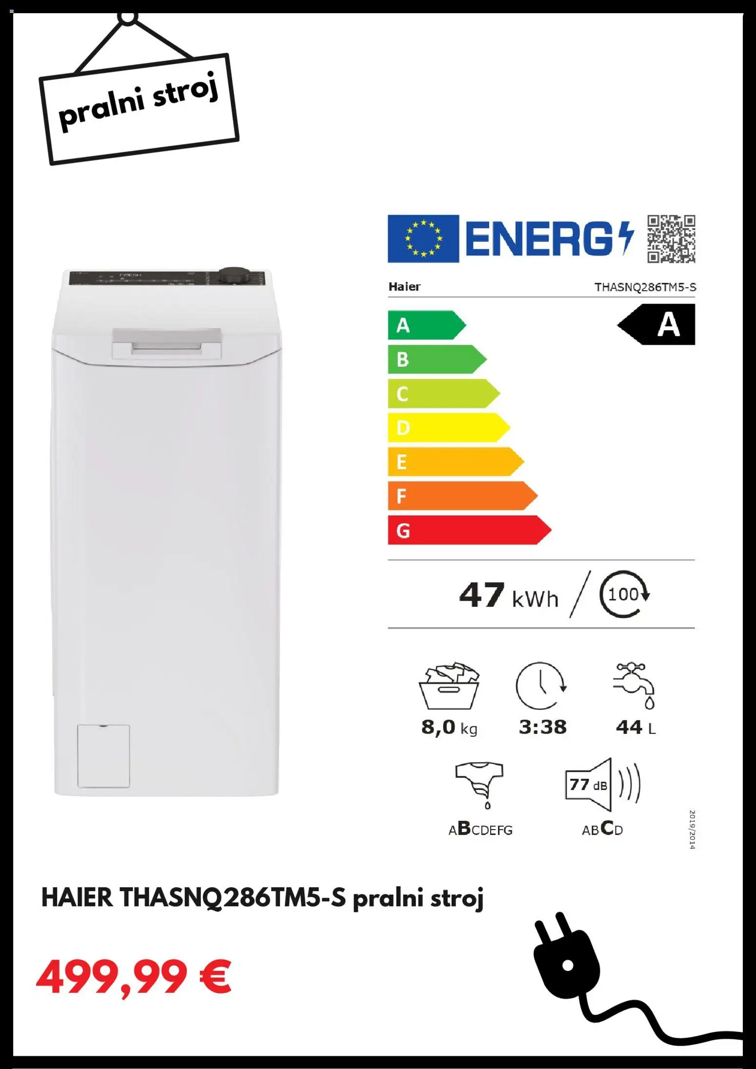 Novi Big Bang katalog ponudbe – veljaven od 14.11.2025 | Stran: 3 | Izdelki: Pralni stroj