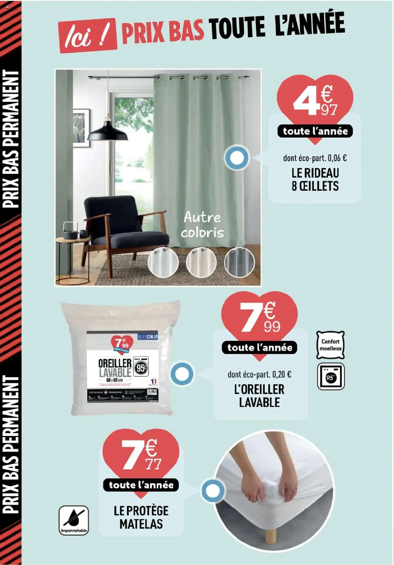  | Page: 12 | Produits: Matelas, Oreiller, Rideau