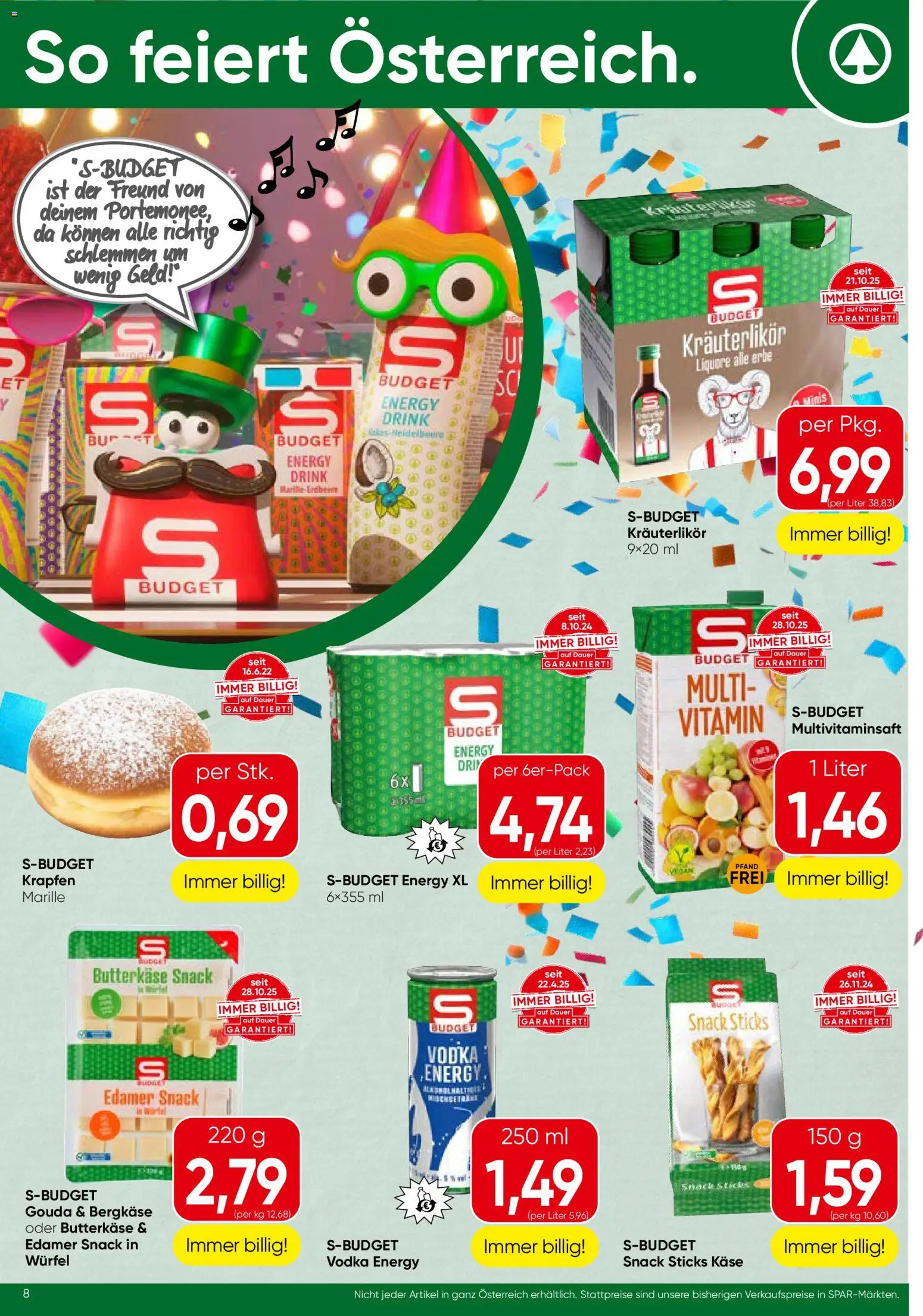 Spar Flugblatt - Burgenland gültig ab 05.02.2026 | Seite: 8