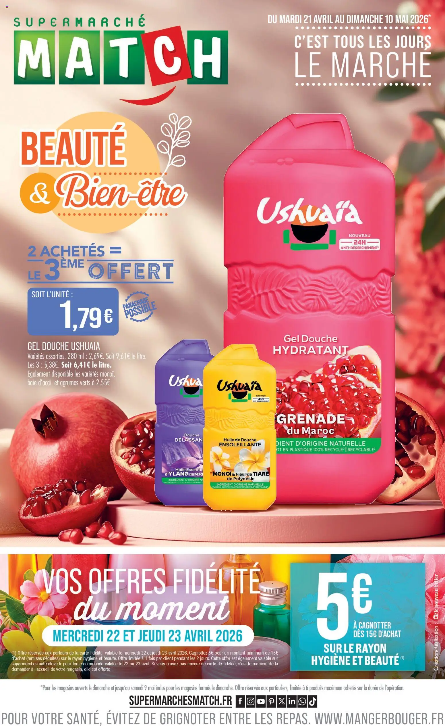 {H1} | Page: 1 | Produits: Gel douche, Curry, Douche, Huile