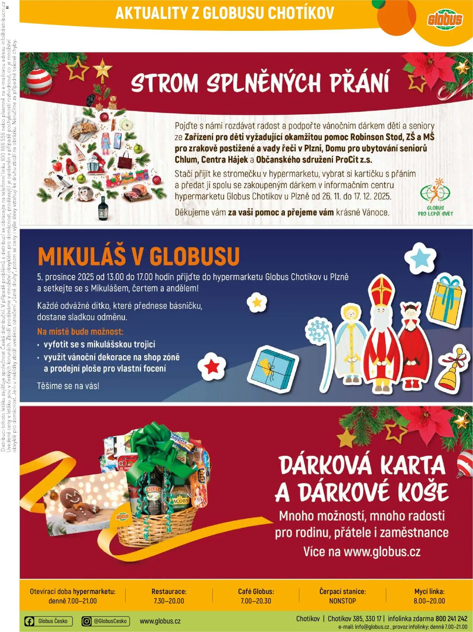 Globus leták - Plzeň od 03.12.2025 | Strana: 46 | Produkty: Globus, Dárkové koše, Vánoční dekorace, Dekorace