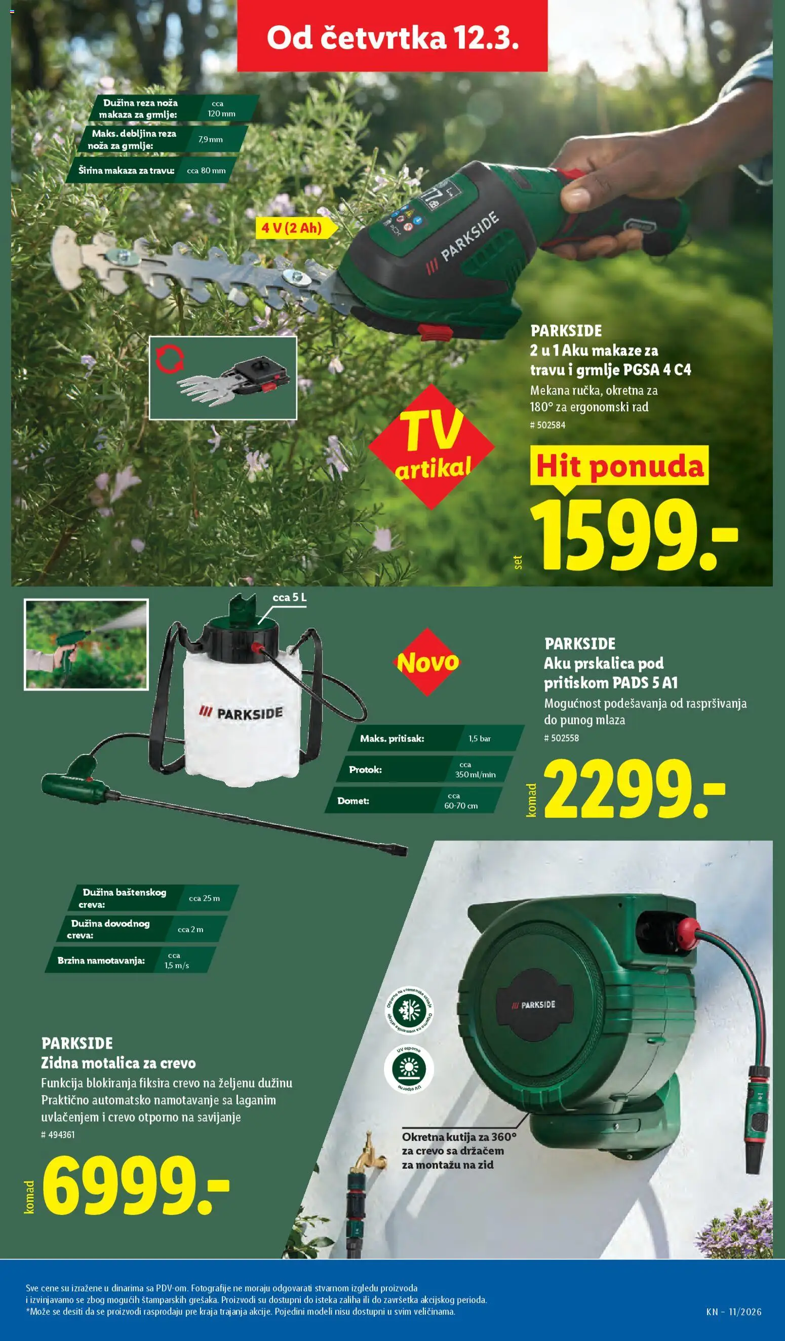 Lidl katalog - važi od 12.03.2026 | Strana: 65 | Proizvode: Parkside, Kutija, Makaze