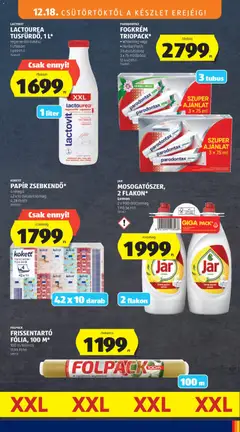 FOGKRÉM TRIOPACK*, • Whitening vagy • Herbal Fresh 3 tubus/doboz 3 x 75 ml/doboz - amely érvényes a következő dátumtól: 18.12.2025 | Oldal: 33 | Termékek: Bor, Fogkrém