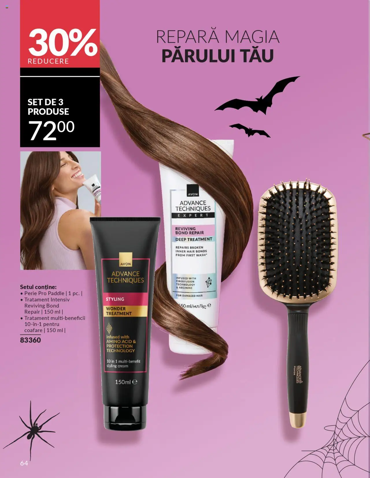 Noul catalog Avon – valabil de la 14.10.2025 | Pagină: 64 | Produse: Perie
