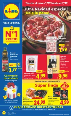 Vista previa Lidl folleto válido desde el 01.12.2025