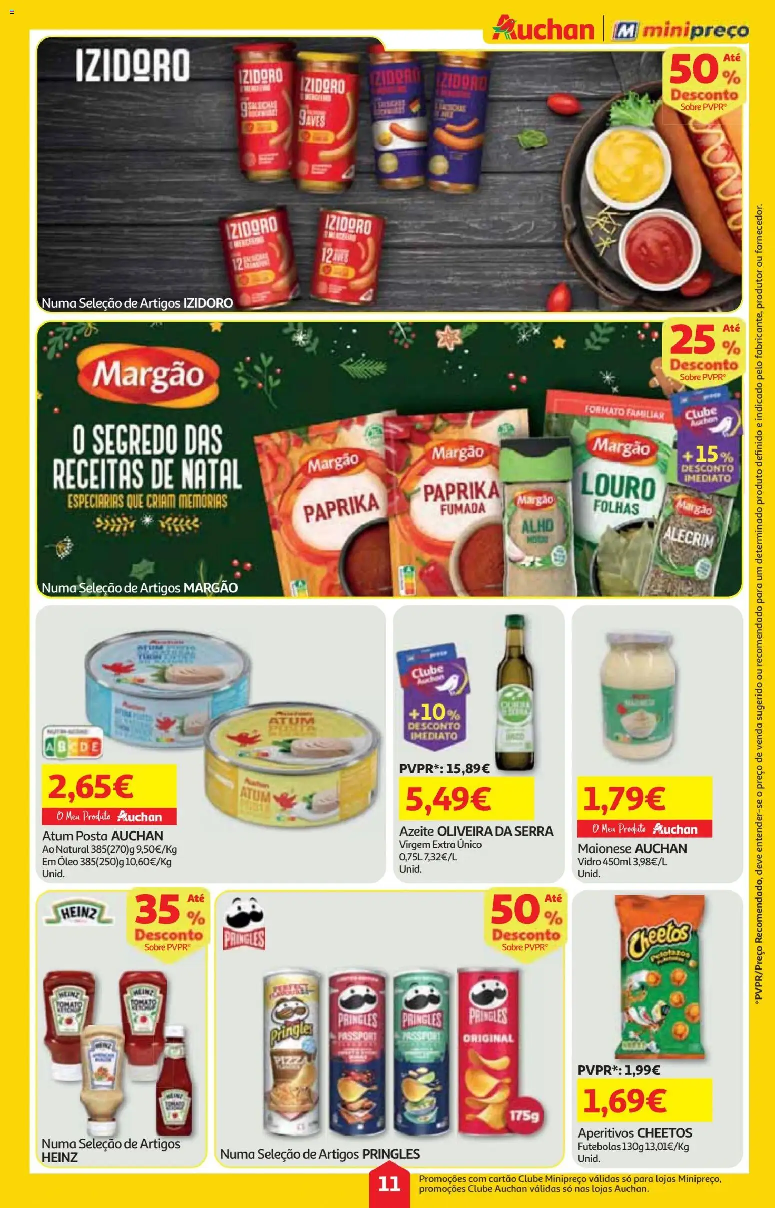 Minipreço folheto │ válido de 25.12.2025 | Página: 11 | Produtos: Atum, Azeite, Louro, Óleo