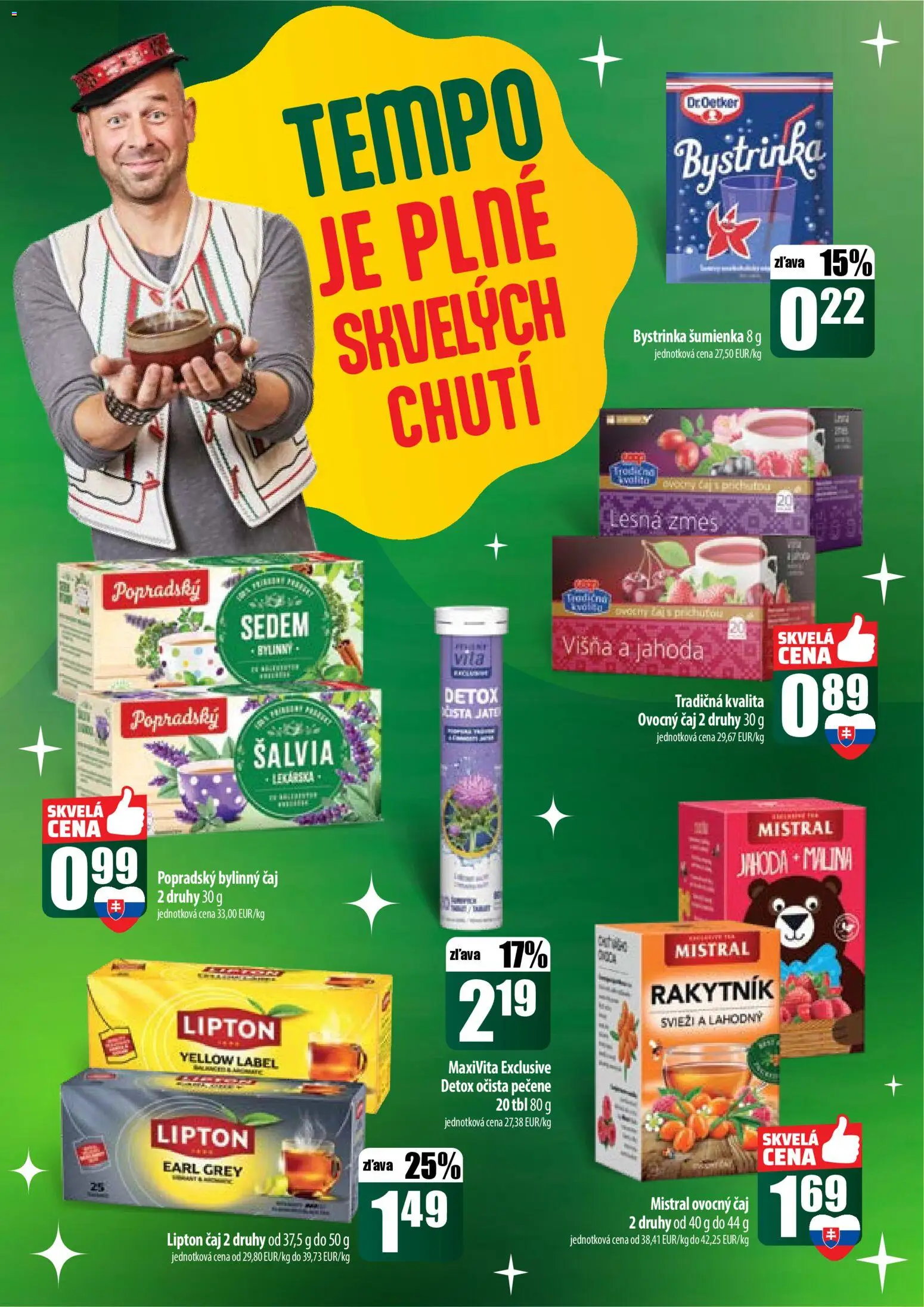 Nové COOP Jednota akcie – leták je platný od 11.12.2025 | Strana: 45 | Produkty: Čaj