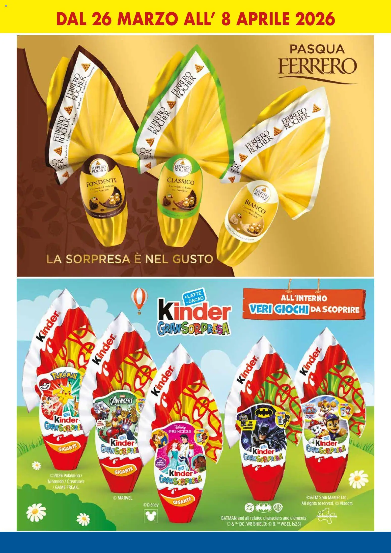 Volantino Famila del 26.03.2026 | Pagina: 7 | Prodotti: Latte, Cacao