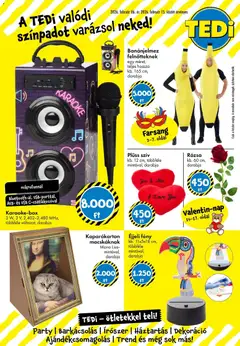 TEDi Akciós újság - amely érvényes a következő dátumtól: 06.02.2026