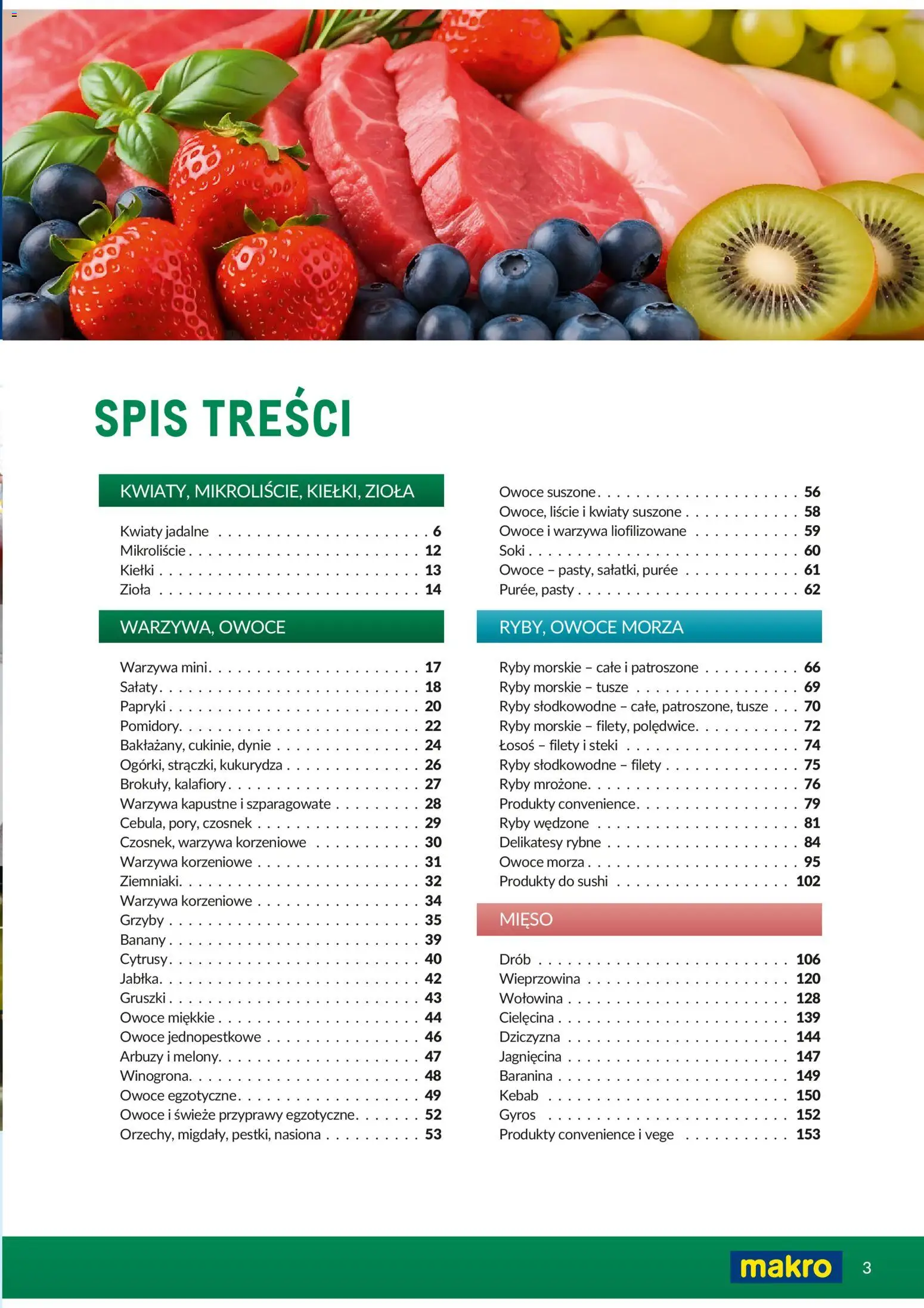 Makro Gazetka - Ultra fresh od 01.03.2026 | Strona: 3 | Produkty: Nasiona, Banany, Ryby, Kwiaty