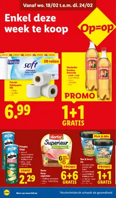 Pringles Chips, pizza of cheese & oignon, 165 g - Voorbeeld van een folder van Lidl, geldig van 18.02.2026 | Pagina: 10