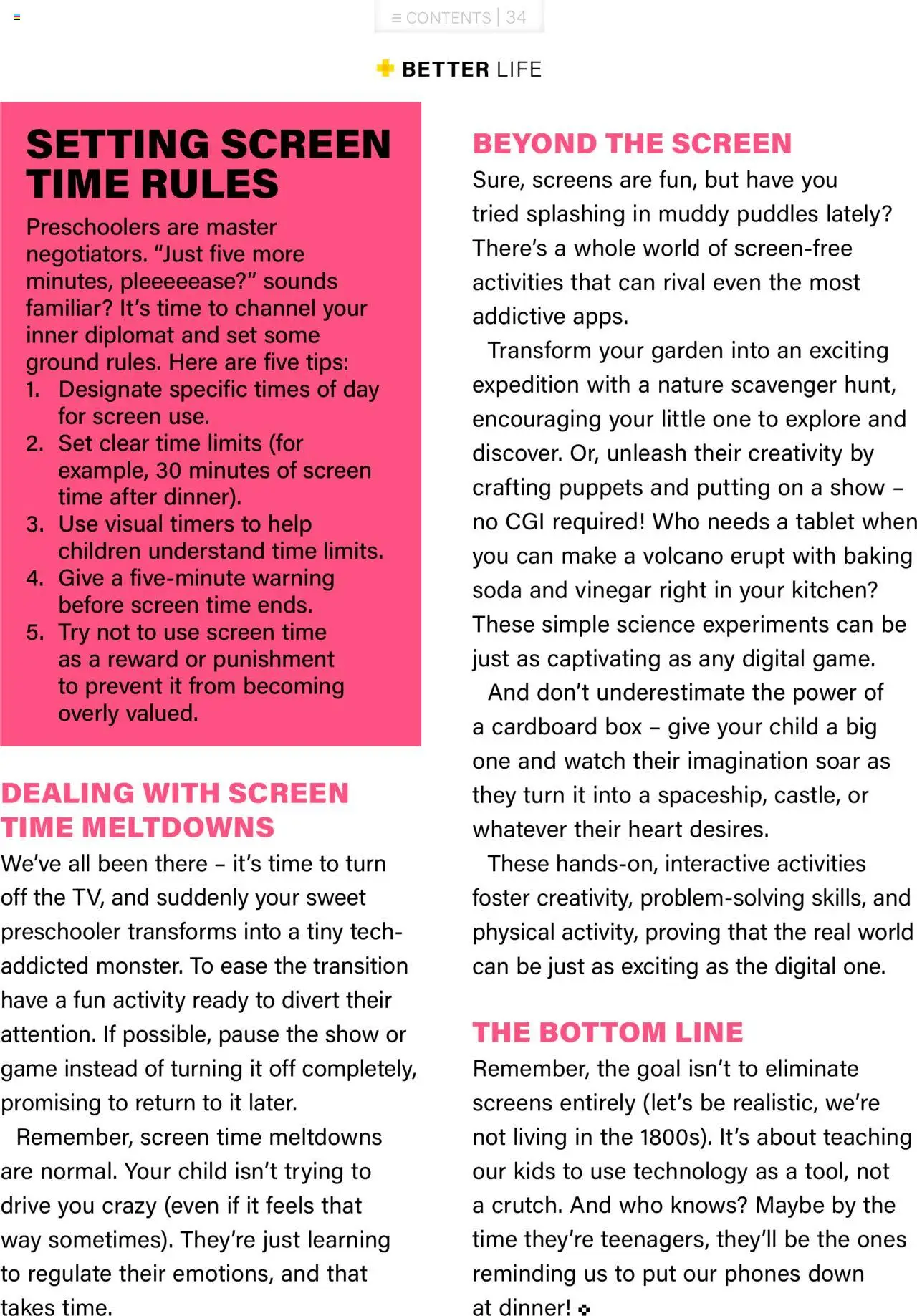Baby City - Parents & Child Magazine │ valid from 01.08.2025 | Page: 34 | Products: Watch, Tablet, Box, Vinegar