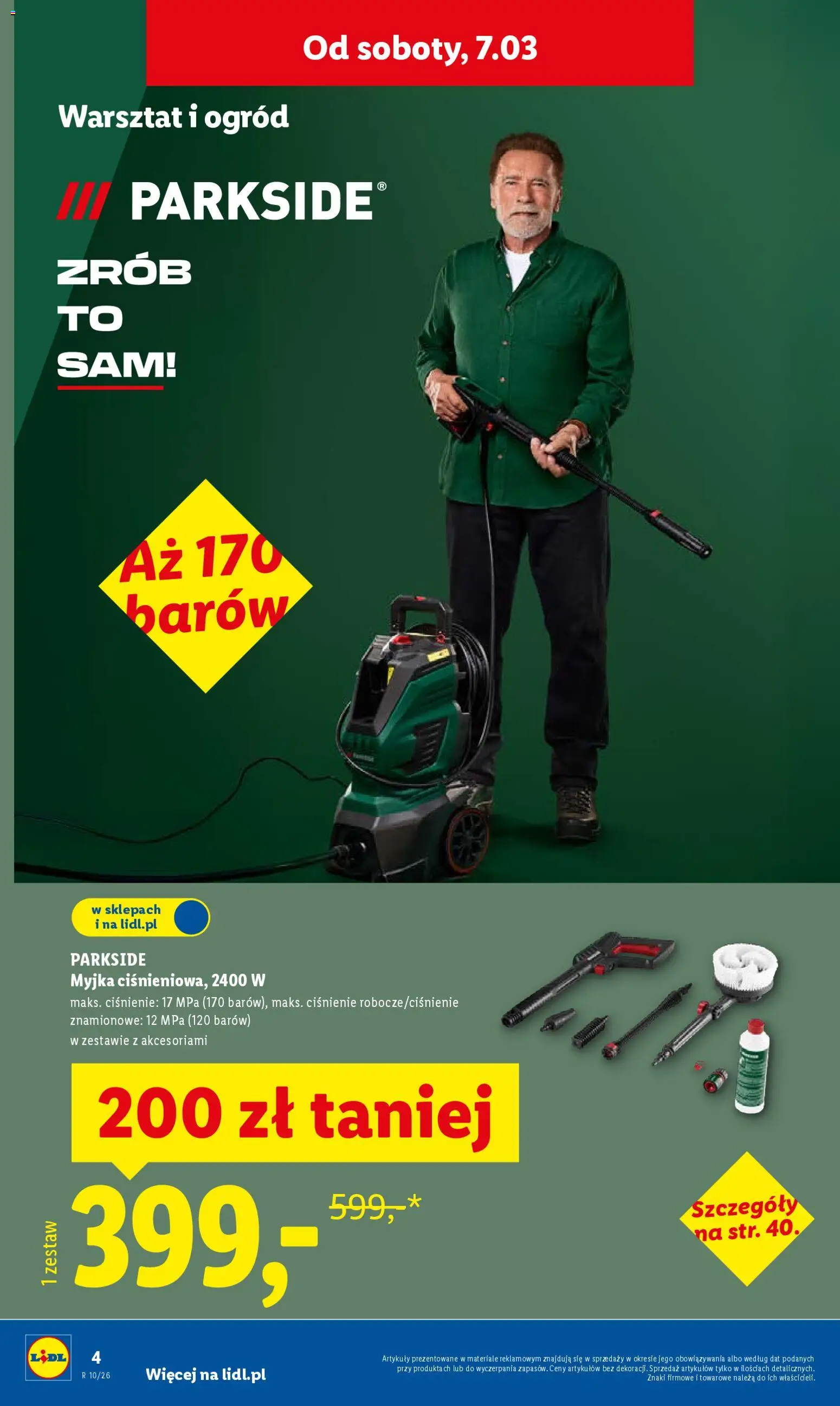 Lidl Polsko katalog od 02.03.2026 | Strana: 4 | Produkty: Parkside