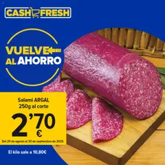 Vista previa Cash Fresh folleto válido desde el 29.08.2025