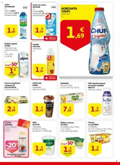 Alcampo - SST Nacional no litoral  │ válido desde el 15.07.2025 | Página: 7 | Productos: Leche, Huevos, Té