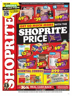 Shoprite specials catalogue – valid from 20.10.2025