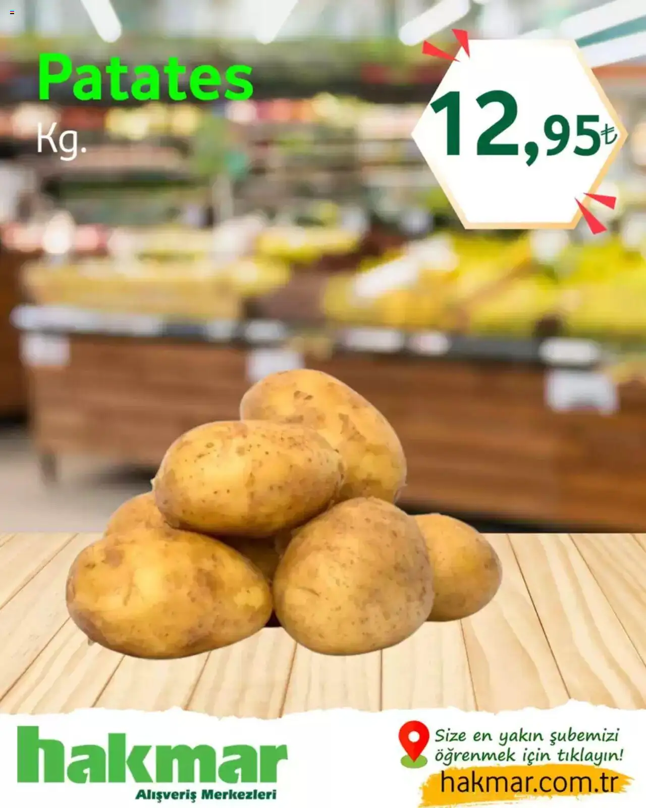 Hakmar Katalog - 10.08.2025 tarihinden itibaren geçerlidir | Sayfa: 1 | Ürünler: Patates