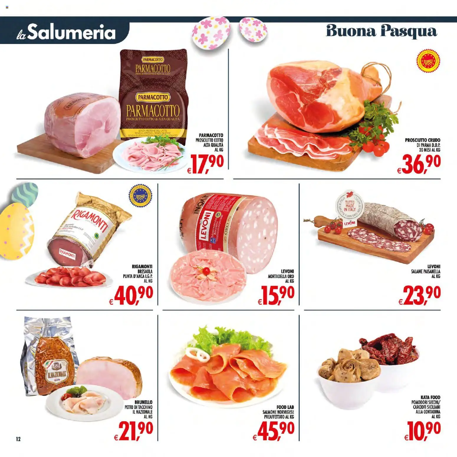 Volantino Decò del 27.03.2026 | Pagina: 12 | Prodotti: Bresaola, Latte, Prosciutto, Mortadella