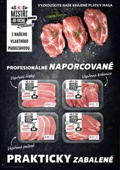 Náhled letáku Vepřové řízky, Vepřové řízky, vždy čerstvé z vlastní výroby od 23.02.2026 | Strana: 8 | Produkty: Vepřová pečeně, Maso, Krkovice, Vepřová krkovice