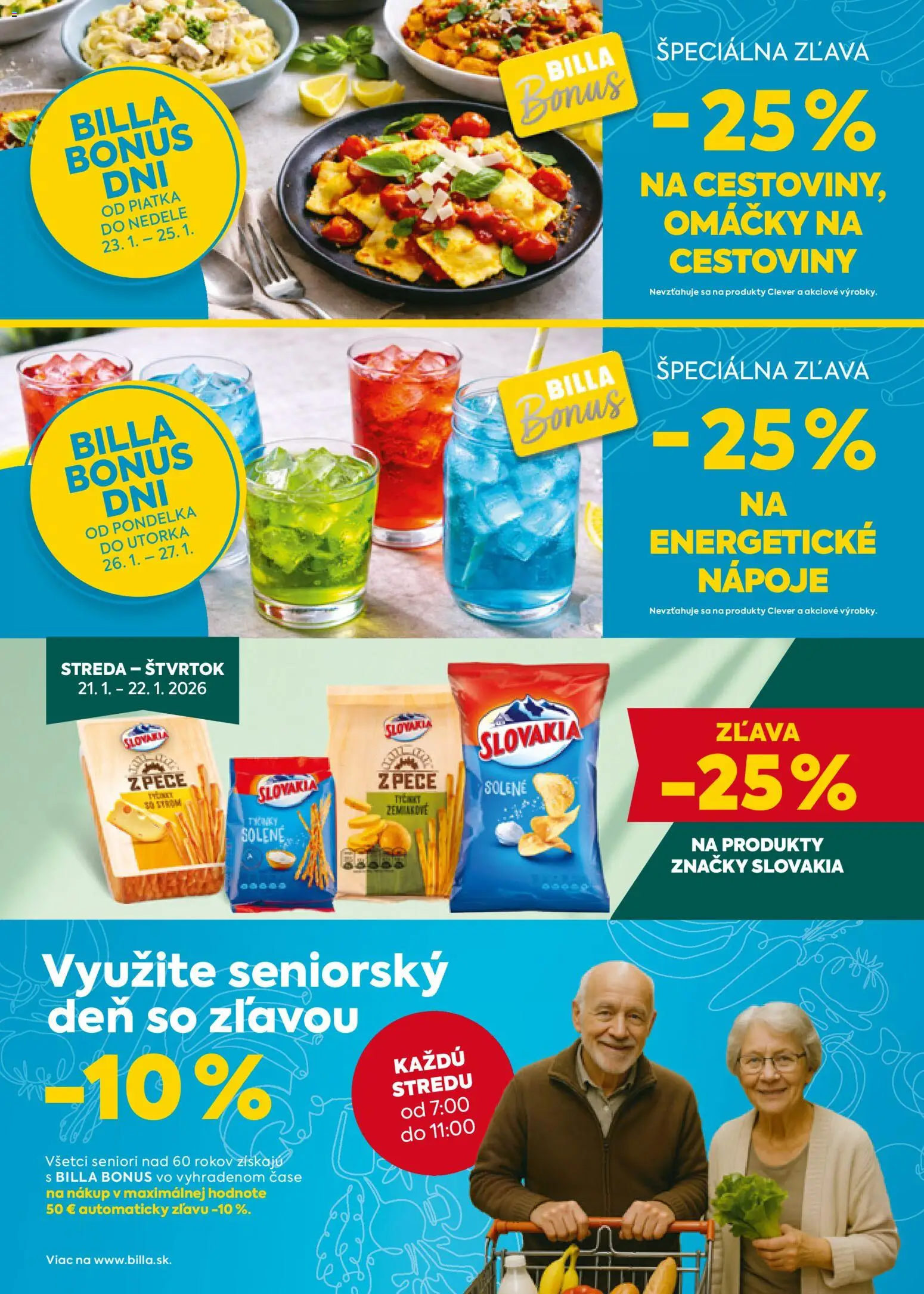 Nové Billa akcie – leták je platný od 21.01.2026 | Strana: 24 | Produkty: Cestoviny