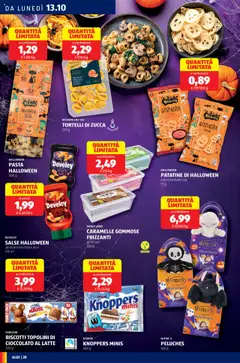 Anteprima del volantino BISCOTTI TOPOLINI DI CIOCCOLATO AL LATTE, Biscotti topolini di cioccolato al latte, 300 g valido a partire dal 13.10.2025 | Pagina: 20