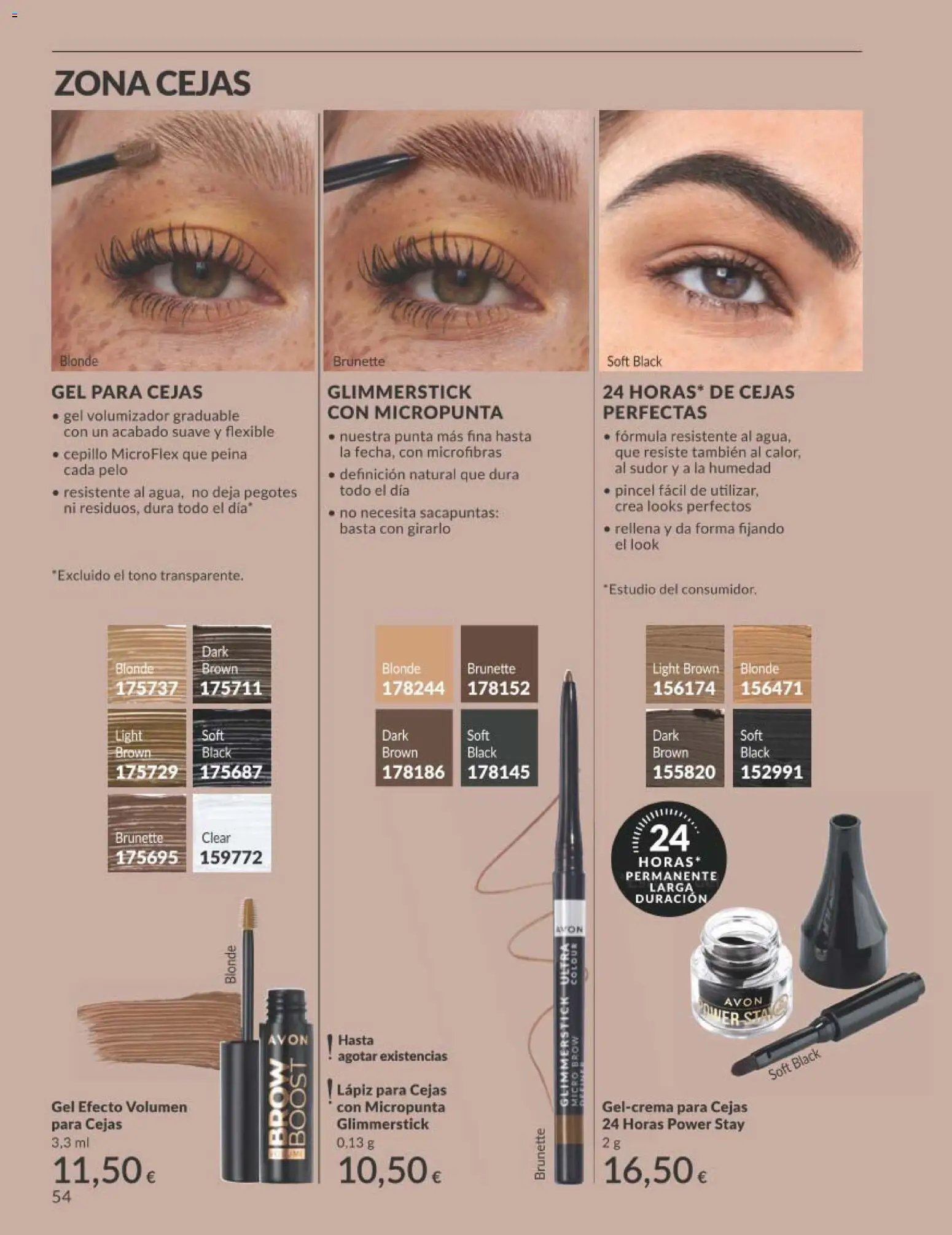 Catálogo AVON campaña 4 │ válido desde el 01.04.2026 | Página: 54 | Productos: Cepillo, Sacapuntas