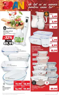 Catalog Kaufland - Deva – valabil de la 13.08.2025 | Pagină: 3 | Produse: Mixer, Cutie, Carafă
