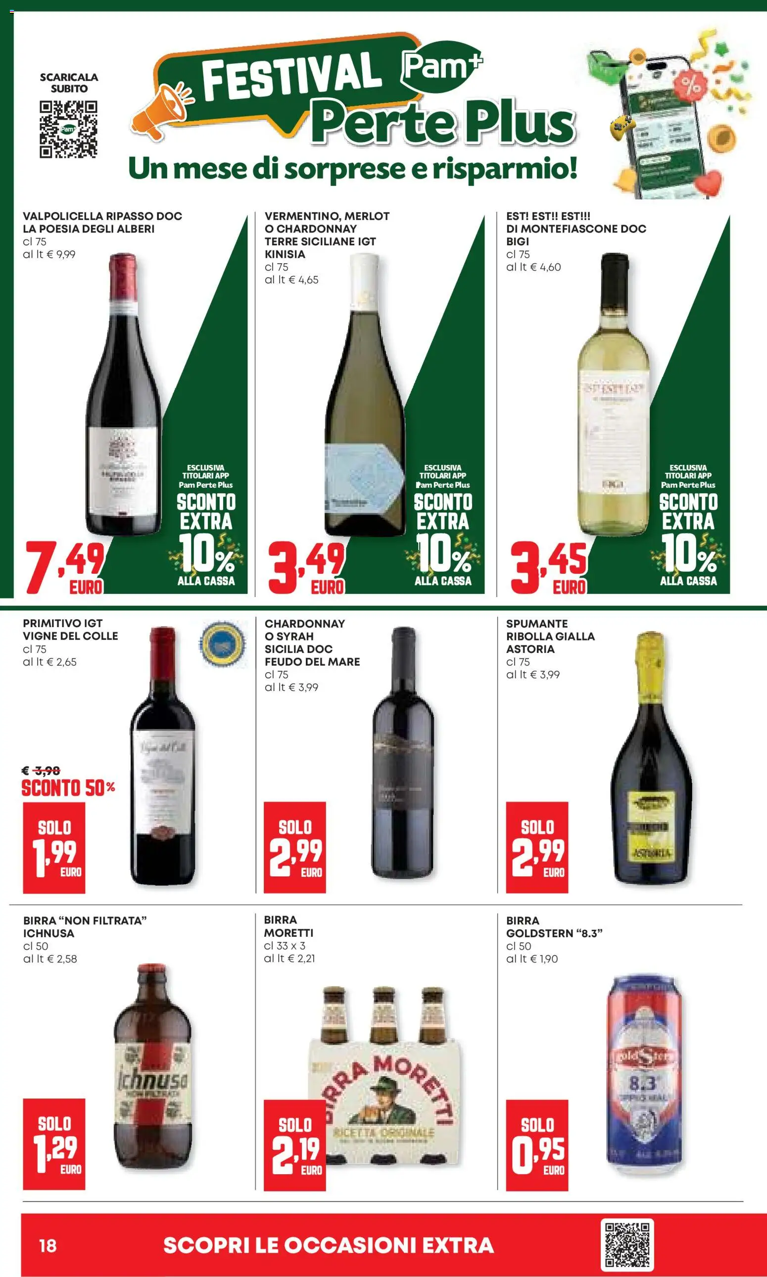 Volantino Panorama del 20.11.2025 | Pagina: 18 | Prodotti: Birra, Spumante