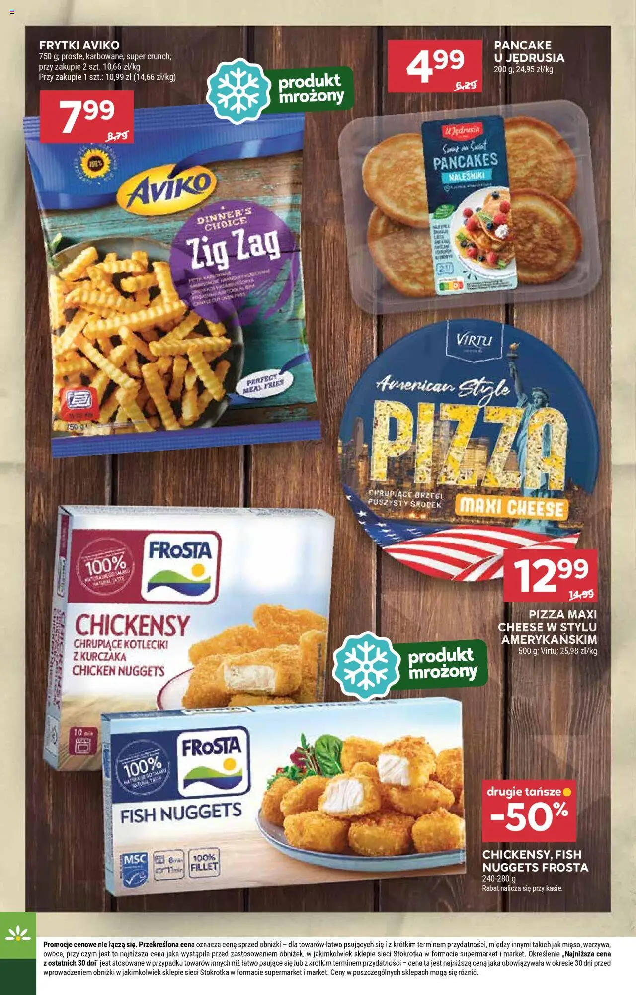 Stokrotka Gazetka od 11.09.2025 | Strona: 28 | Produkty: Pizza, Nuggets, Frytki, Naleśniki