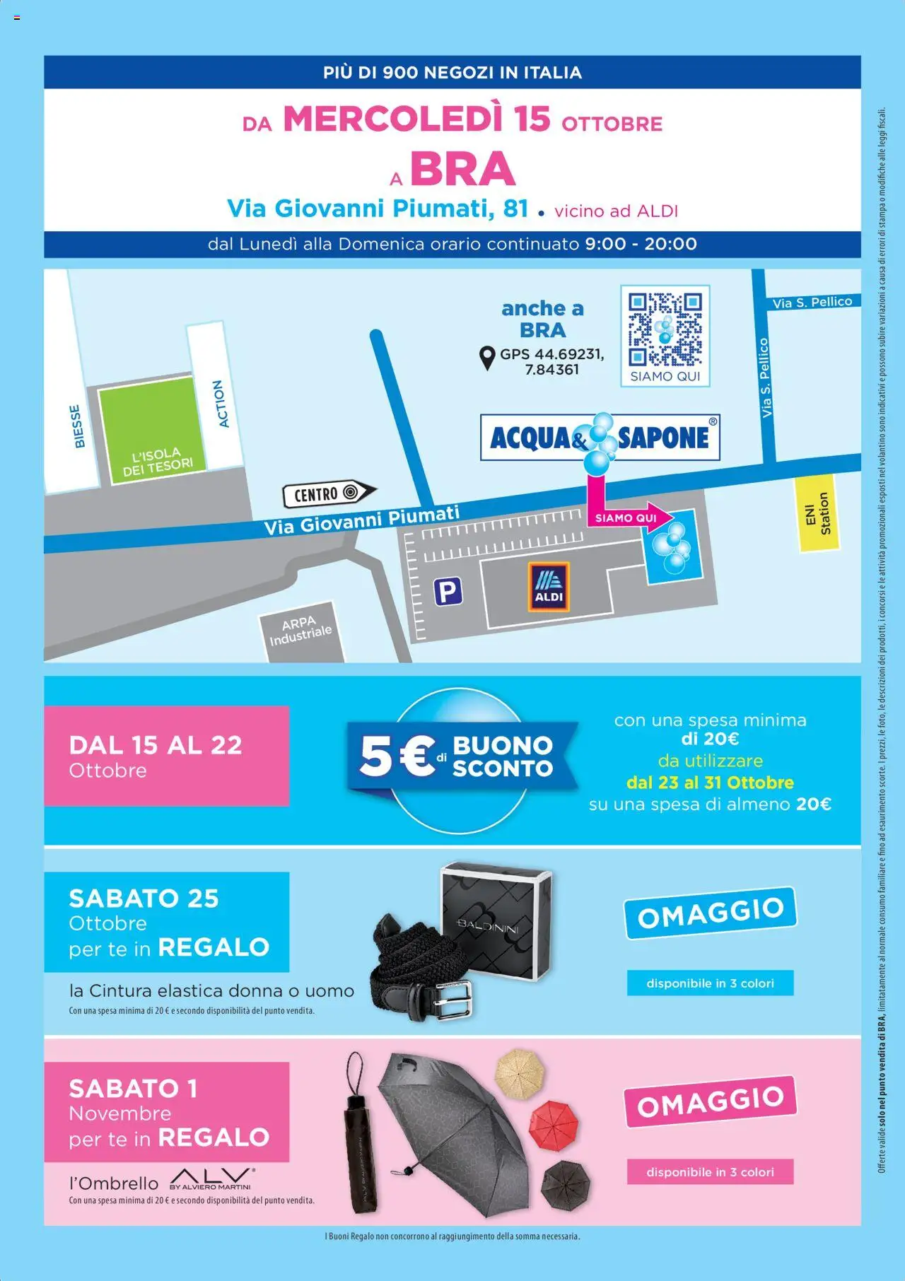 Volantino Acqua e Sapone del 15.10.2025 | Pagina: 8 | Prodotti: Sapone, Tè, Cintura, Stampa