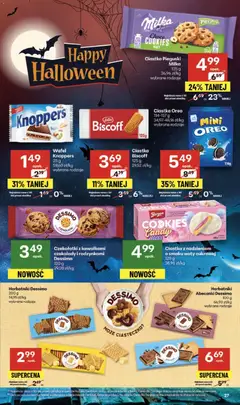 Pogląd oferty "Delikatesy Centrum Gazetka" - ważna od 30.10.2025 | Strona: 27 | Produkty: Knoppers, Delikatesy, Herbatniki, Ciastka