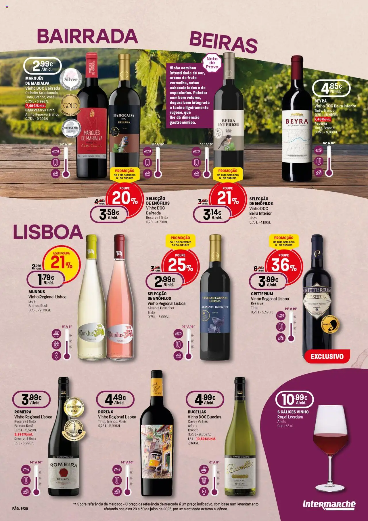 Intermarché - Vinhos Contact │ válido de 11.09.2025 | Página: 9 | Produtos: Porta, Base, Vinho