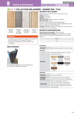 Point.P - Prévisualisation de Point.P Guide Expert Menuiserie 2025 valide à partir de 11.07.2025 | Page: 163 | Produits: Base, Clé, Porte, Portes