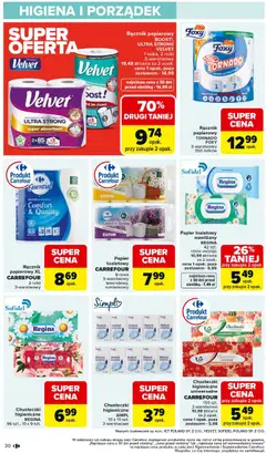 Pogląd oferty "Carrefour gazetka" - ważna od 02.03.2026 | Strona: 32 | Produkty: Papier toaletowy, Rolki, Ręcznik papierowy