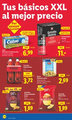 Lidl catálogo MAD │ válido desde el 04.08.2025 | Página: 6 | Productos: Jamón, Cerveza, Aceite de oliva, Peso