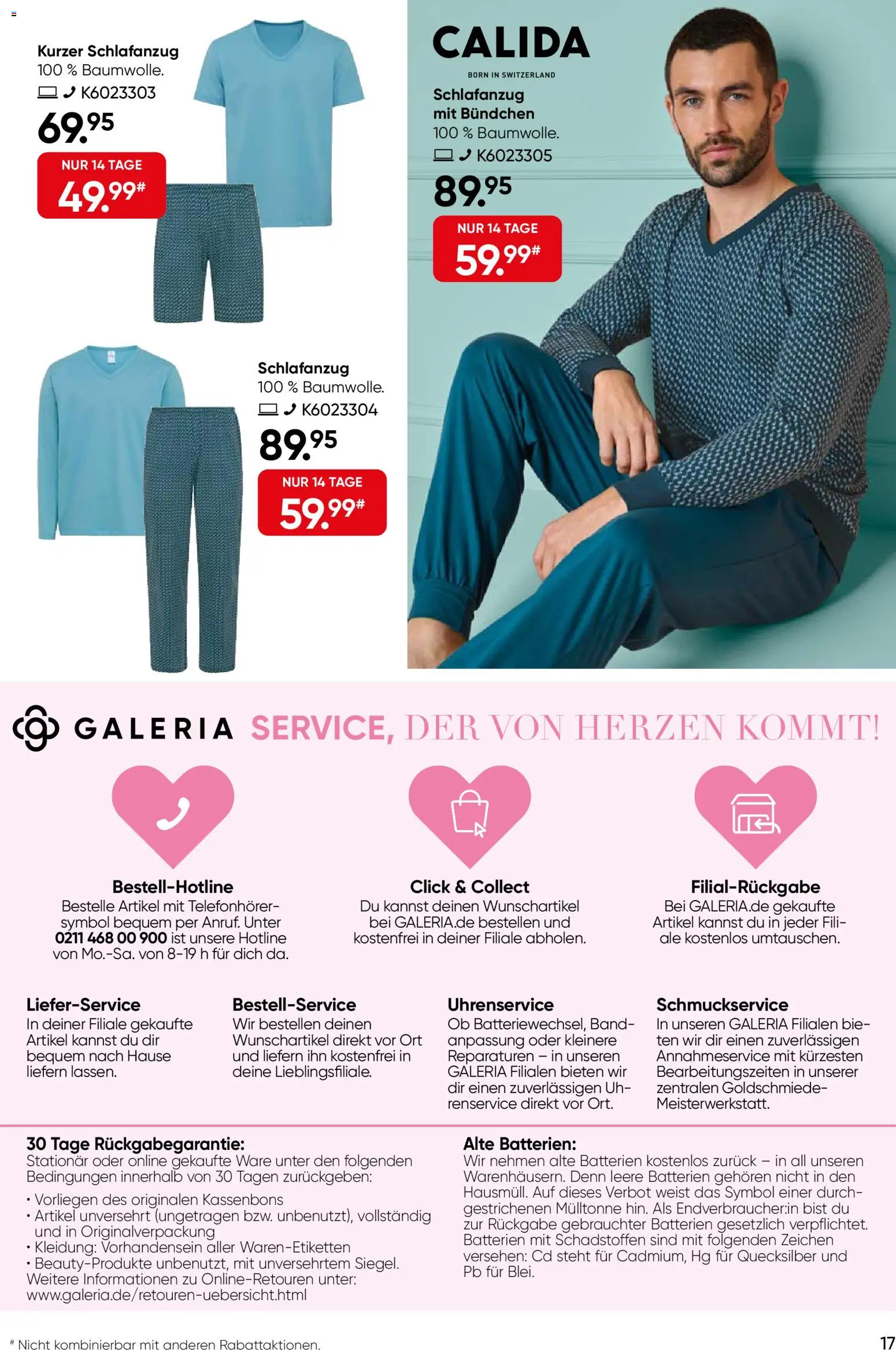 Galeria Karstadt Kaufhof Prospekt 	 – gültig ab 04.03.2026 | Seite: 17 | Produkte: Batterien